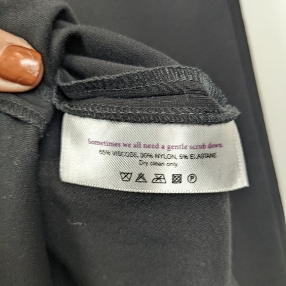 𝅺MM Lafleur Katie dress size 0 black elegant - Picture 4 of 10